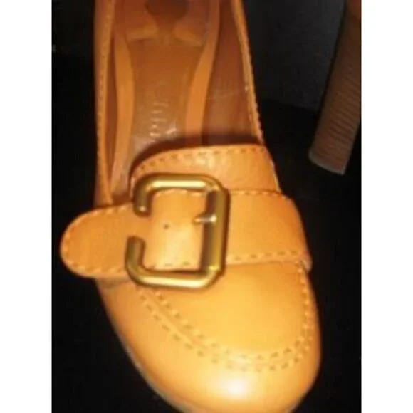 Chloe Pumps Heels Shoes Tan 36 EUR 6 US New In Box - Picture 2 of 6